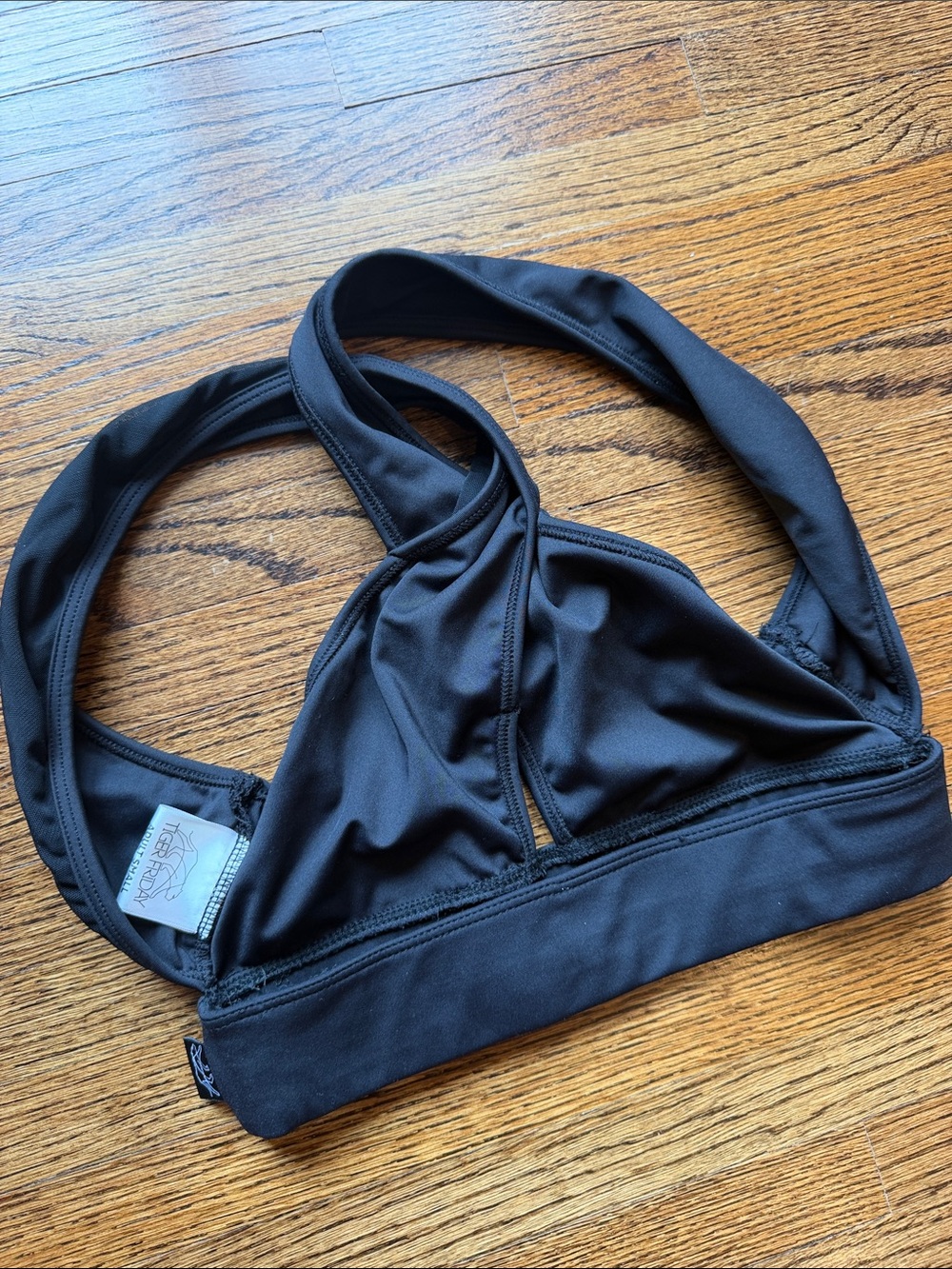 Tiger Friday AS great condition Black twist Top
